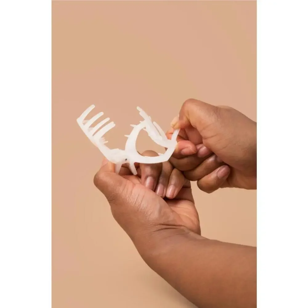 TELETIES Open Hair Clip | Medium | Tortoise - Picture 5 of 6